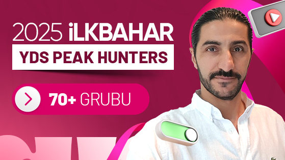 2025 İLKBAHAR YDS PEAK HUNTERS 70+ İLERİ SEVİYE GRUP İsmail TURASAN