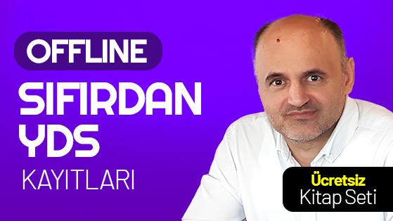 OFFLINE SIFIRDAN YDS  0 - 30 GRUBU SERTAN ACAR + KİTAP SETİ