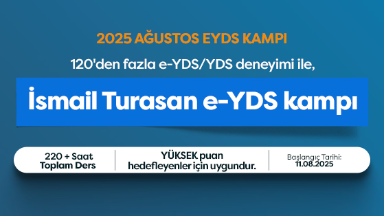 2025 AĞUSTOS EYDS KAMPI 