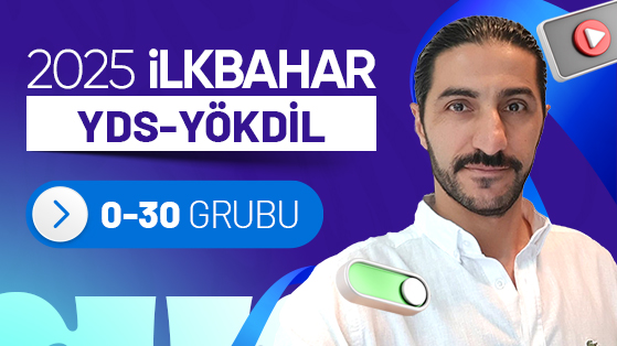 2025 İLKBAHAR YDS YÖKDİL SIFIRDAN BAŞLAYANLAR İSMAİL TURASAN