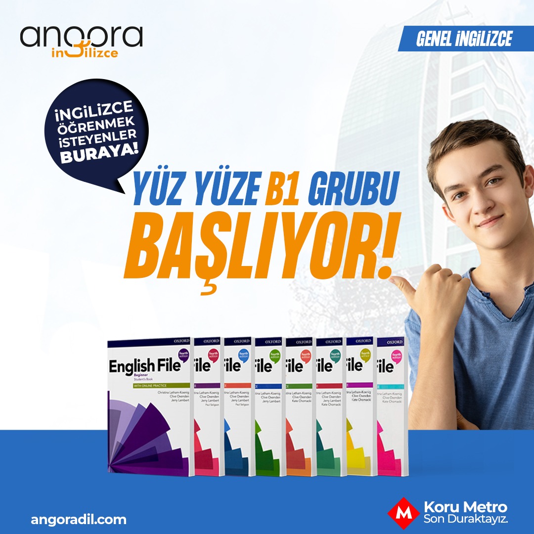 B1 YÜZ YÜZE HAFTA İÇİ AKŞAM - KORU ŞUBE - 17 EKİM