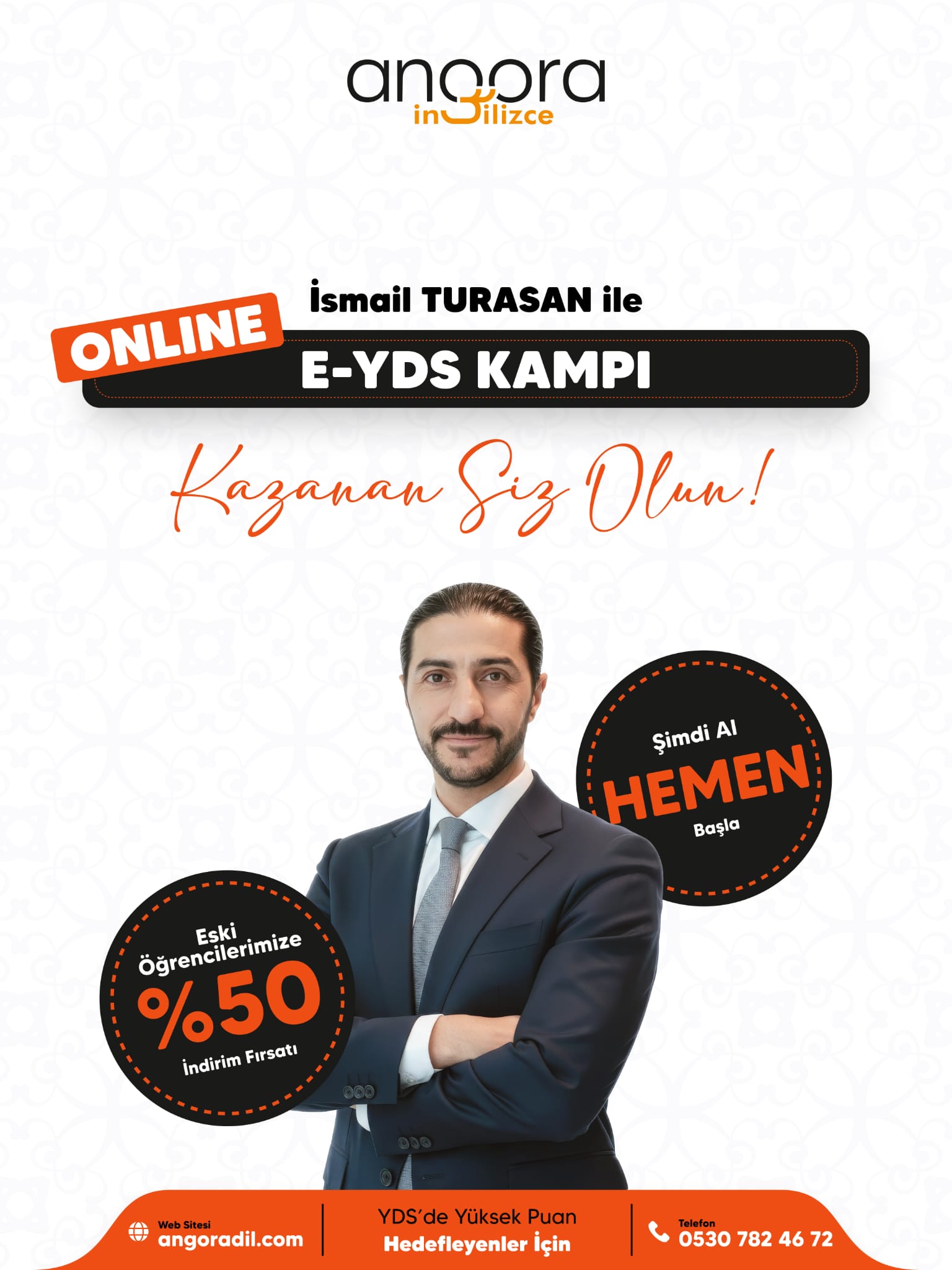 2026 MAYIS İLERİ SEVİYE e-YDS ONLINE KAMP İSMAİL TURASAN