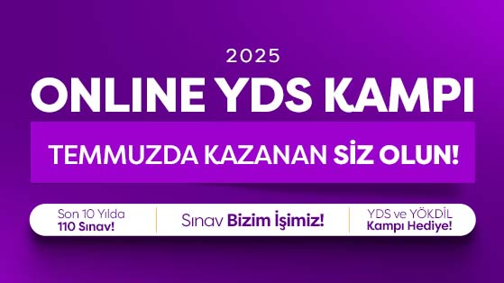 2025 TEMMUZ YDS ONLINE KAMP İsmail Turasan - Sertan Acar